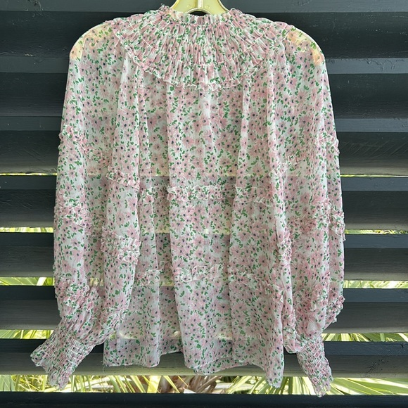 Alice + Olivia Floral Top - Picture 7 of 8